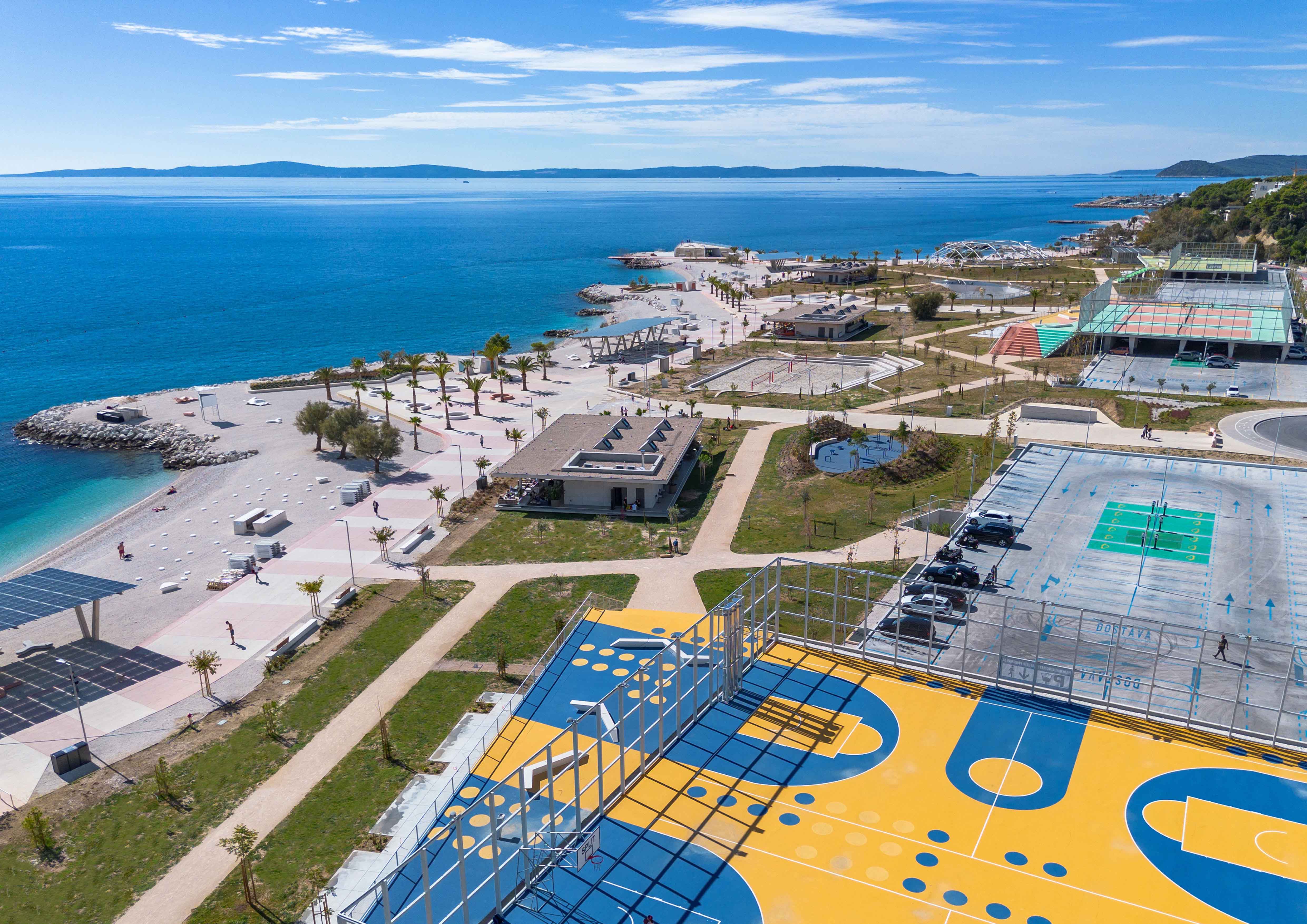 Uređenje Žnjanskog platoa, Split